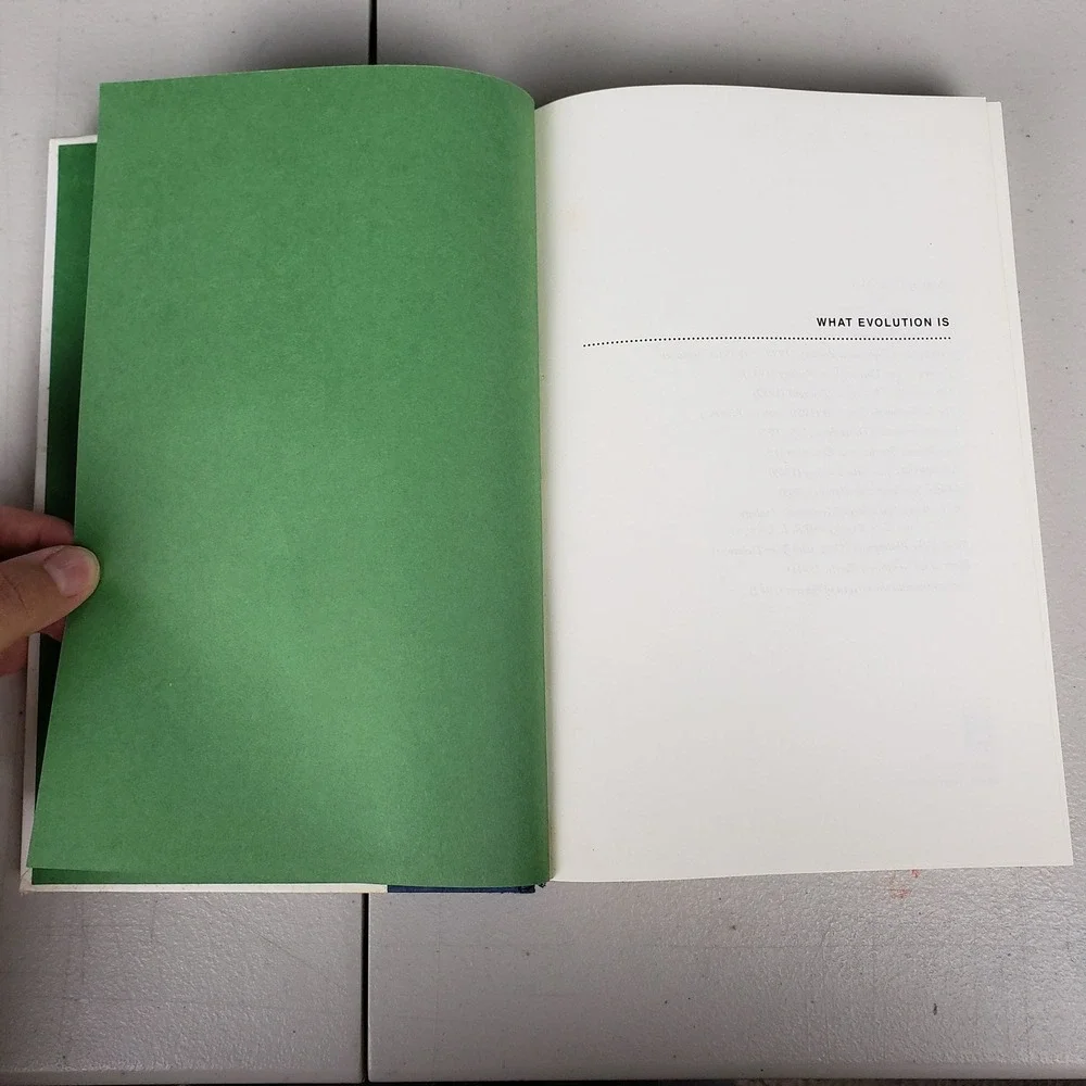Ernst Mayr What Evolution Is Hardcover 2001 Basic Books Science Biology